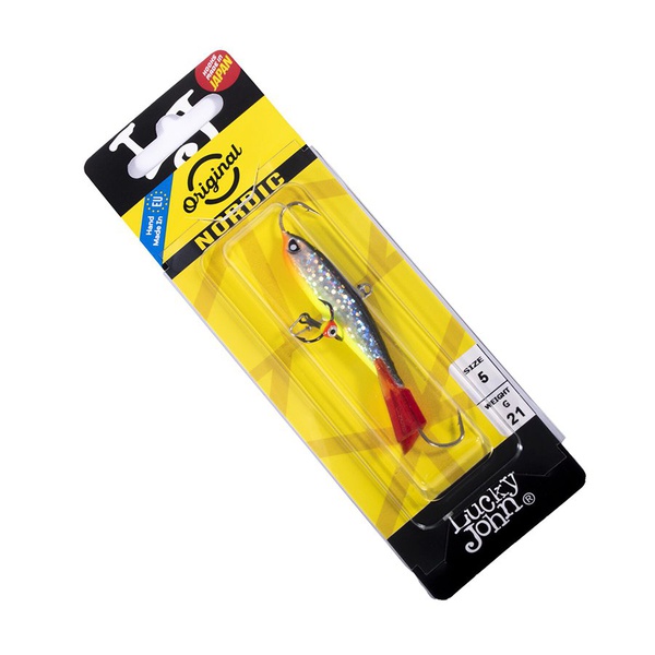 Балансир Lucky John Nordic 5 с тройником 50 мм 69HRT