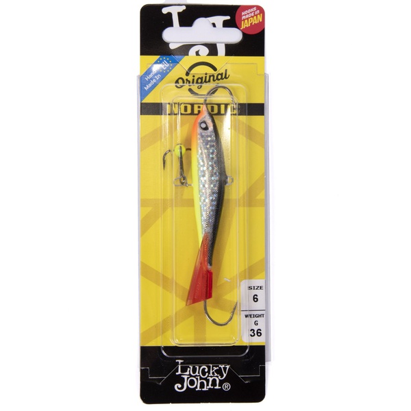 Балансир Lucky John Nordic 6 с тройником 60 мм 69HRT