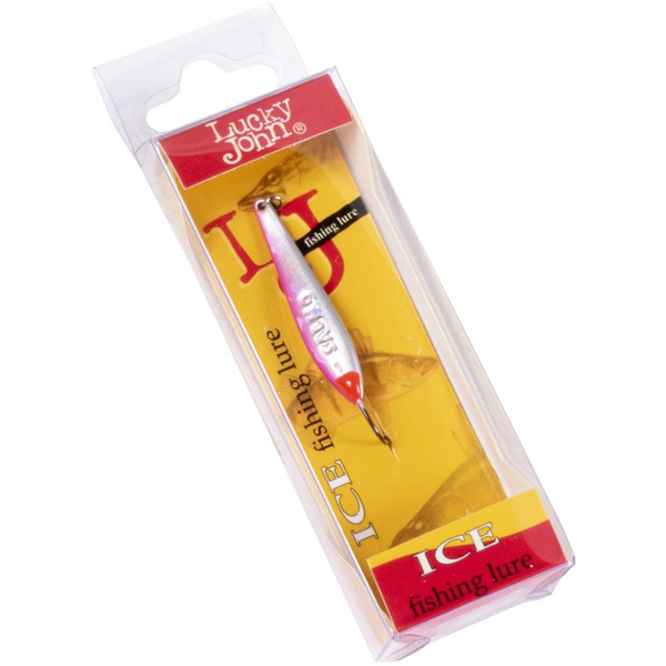 Блесна вертикальная Lucky John Model S-1 c впаянным крючком, 1,5г PG