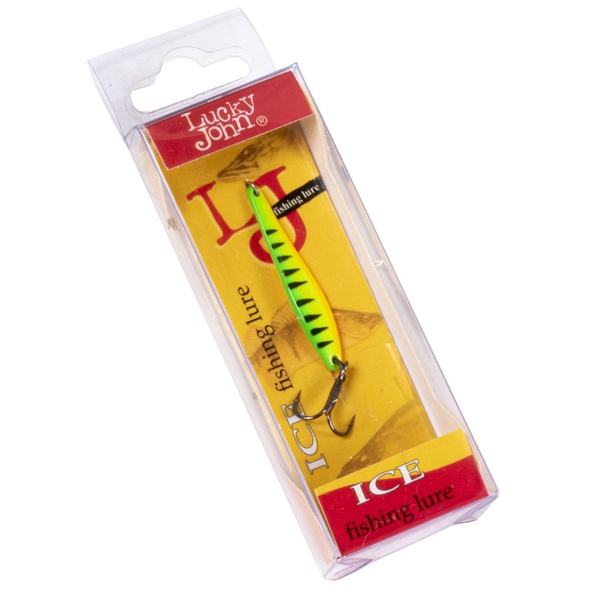 Блесна вертикальная Lucky John Model S-1 c тройником, 1.5г T