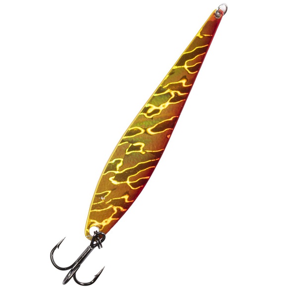 Блесна вертикальная Lucky John Model S-5 c тройником, 17г RG