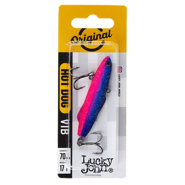 Воблер вертикальный Lucky John HotDog Vib S 70 005