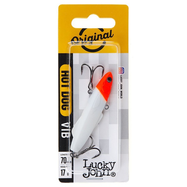 Воблер вертикальный Lucky John HotDog Vib S 70 007