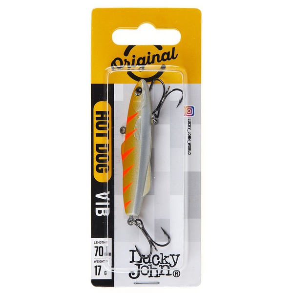 Воблер вертикальный Lucky John HotDog Vib S 70 024