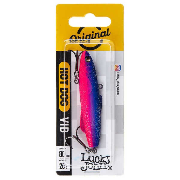 Воблер вертикальный Lucky John HotDog Vib S 80 005
