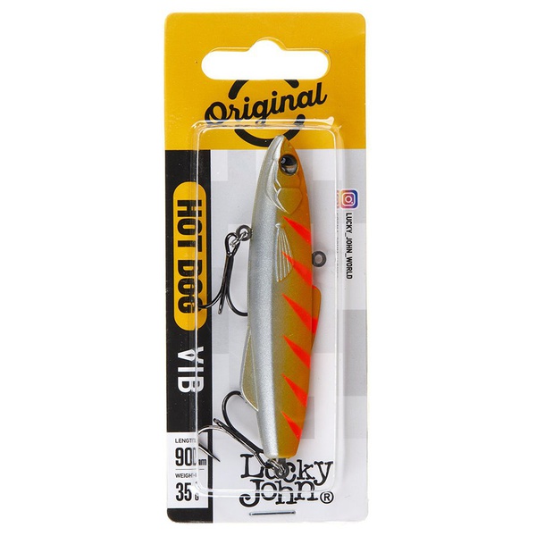 Воблер вертикальный Lucky John HotDog Vib S 90 024