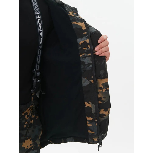 Костюм Huntsman Горка-5, демисезонный Мультикам City (С110-1BLACK), тк. смесовая рипстоп