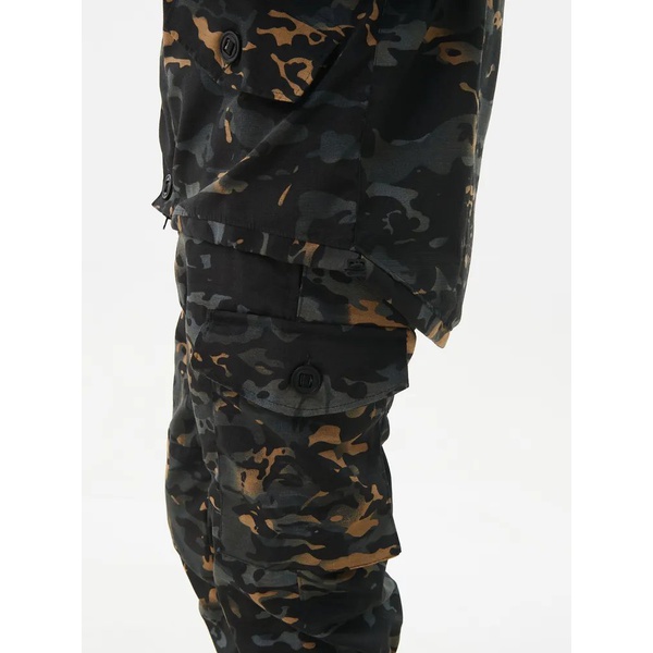 Костюм Huntsman Горка-5, демисезонный Мультикам City (С110-1BLACK), тк. смесовая рипстоп