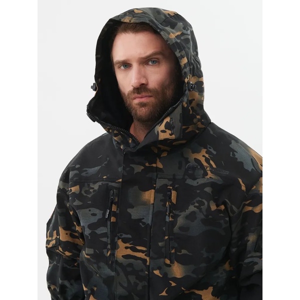 Костюм Huntsman Горка-5, демисезонный Мультикам City (С110-1BLACK), тк. смесовая рипстоп