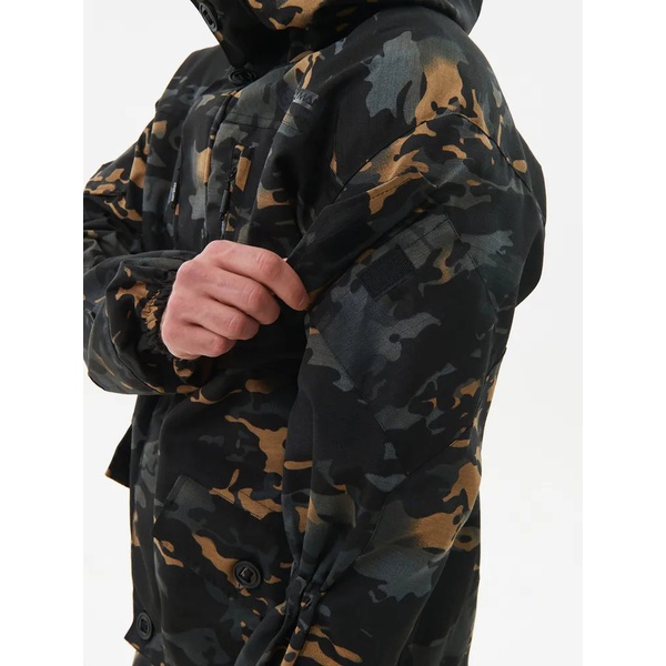 Костюм Huntsman Горка-5, демисезонный Мультикам City (С110-1BLACK), тк. смесовая рипстоп