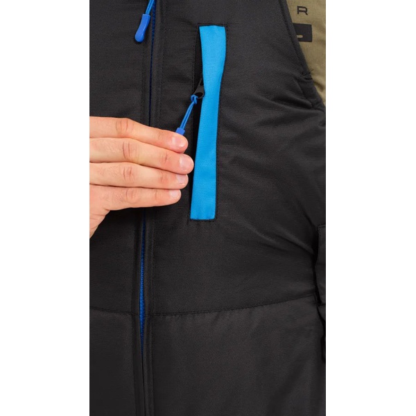 Костюм-поплавок OneRus Фишер -45°С (тк. Кошачий глаз) синий/серый