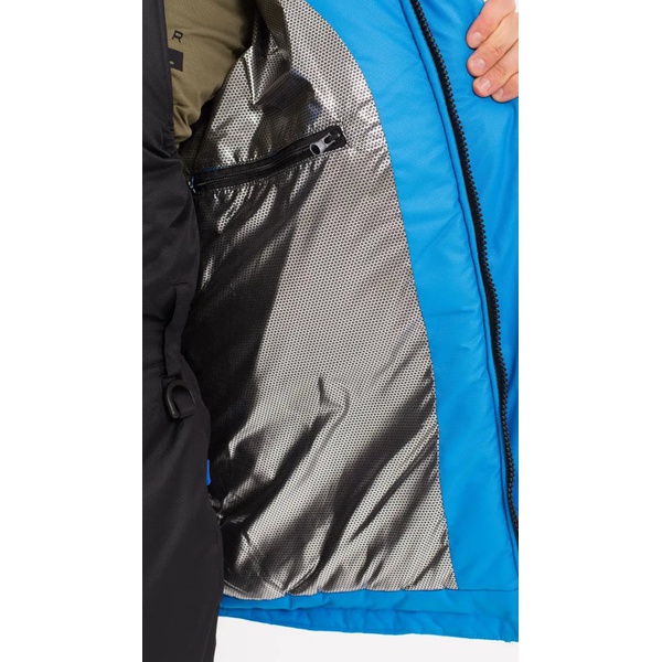 Костюм-поплавок OneRus Фишер -45°С (тк. Кошачий глаз) синий/серый