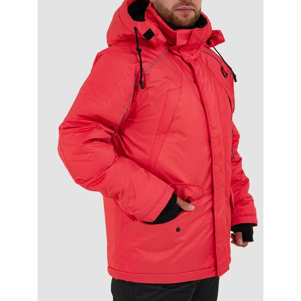 Костюм-поплавок OneRus Фишер -45°С (тк. Кошачий глаз) красный/черный