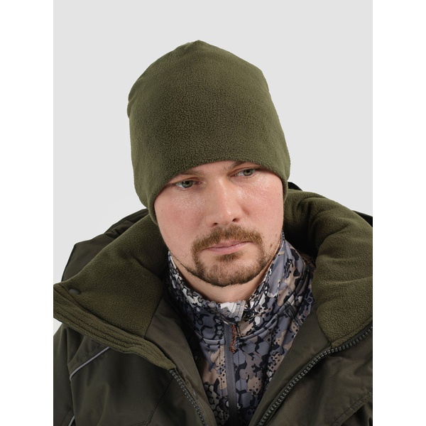 Шапка Тритон Fleece однослойная темно-зеленый