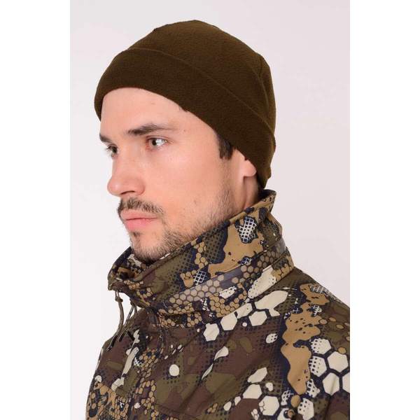 Шапка Тритон Fleece однослойная коричневый