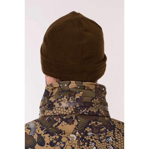 Шапка Тритон Fleece однослойная коричневый