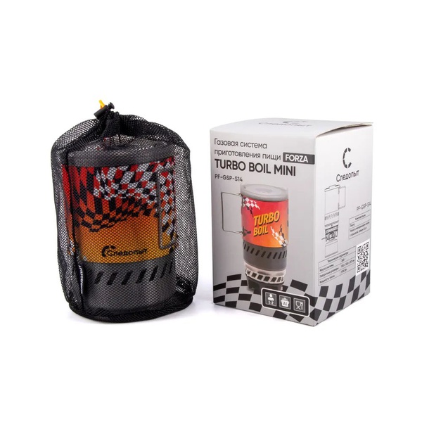 Газовая система приготовления пищи Следопыт Forza Turbo Boil Mini
