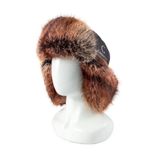 Шапка-ушанка Следопыт Voyager (плащевая ткань, соболь)