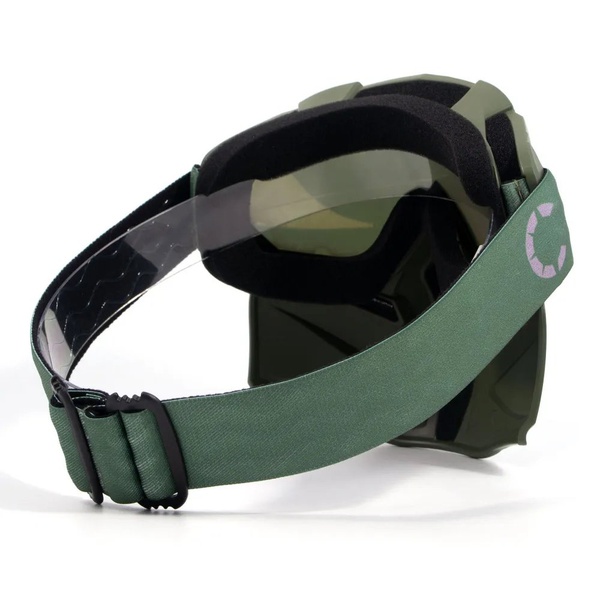 Маска мотоциклетная/снегоходная Следопыт M6 линза chrome chamelion