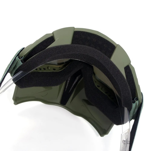 Маска мотоциклетная/снегоходная Следопыт M6 линза chrome chamelion