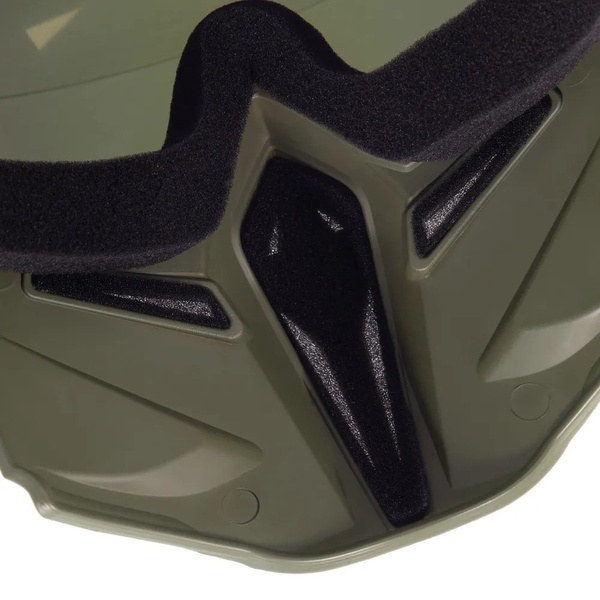 Маска мотоциклетная/снегоходная Следопыт M6 линза chrome chamelion