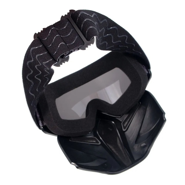 Маска мотоциклетная/снегоходная Следопыт M6 линза grey