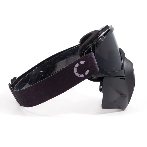 Маска мотоциклетная/снегоходная Следопыт M6 линза grey