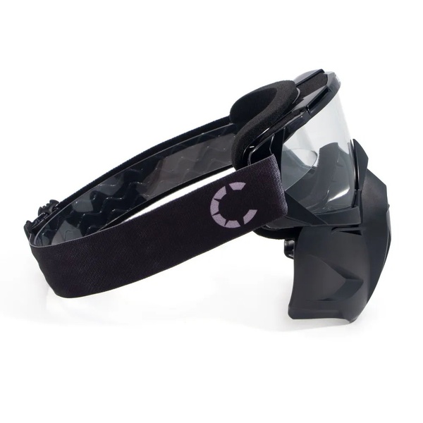 Маска мотоциклетная/снегоходная Следопыт M6 линза transparent