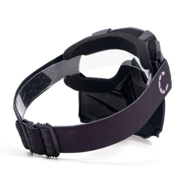 Маска мотоциклетная/снегоходная Следопыт M6 линза transparent