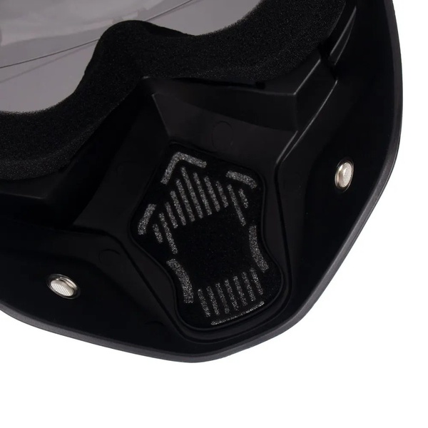 Маска мотоциклетная/снегоходная Следопыт M7 линза grey