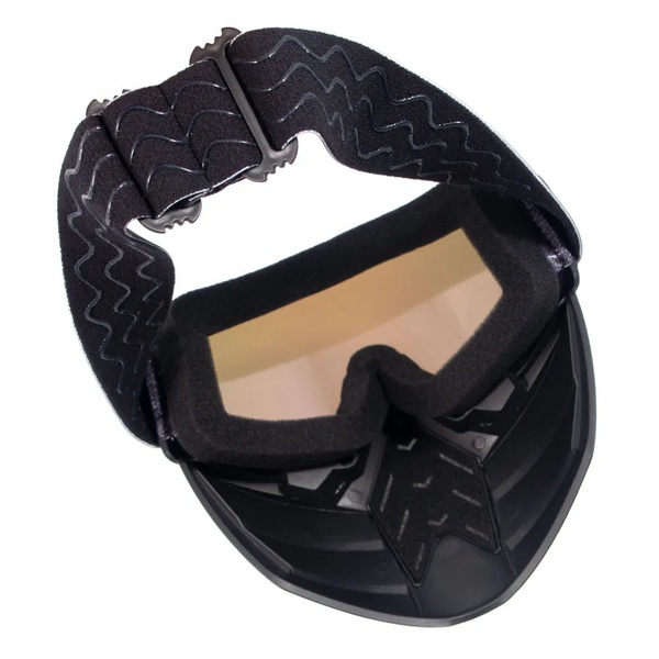 Маска мотоциклетная/снегоходная Следопыт M8 линза chrome multicolor