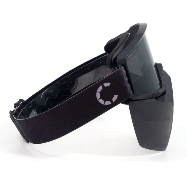 Маска мотоциклетная/снегоходная Следопыт M8 линза grey