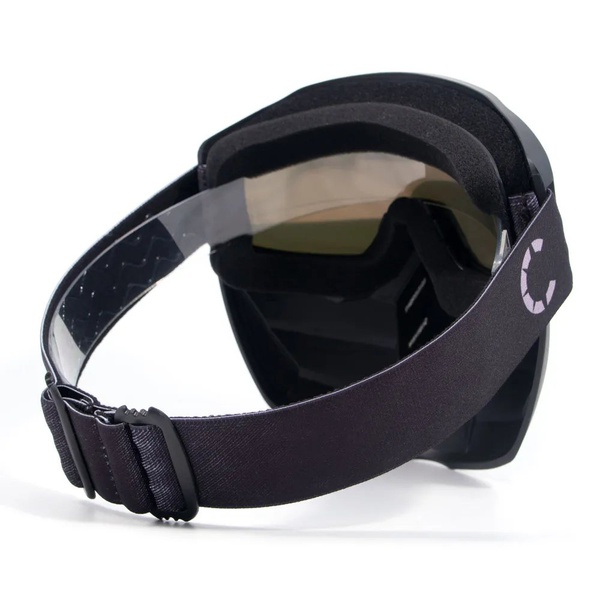 Маска мотоциклетная/снегоходная Следопыт M8 линза yellow chrome