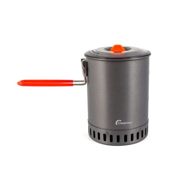 Кастрюля походная с радиатором Следопыт Forza (1 л, анодир. алюм.)