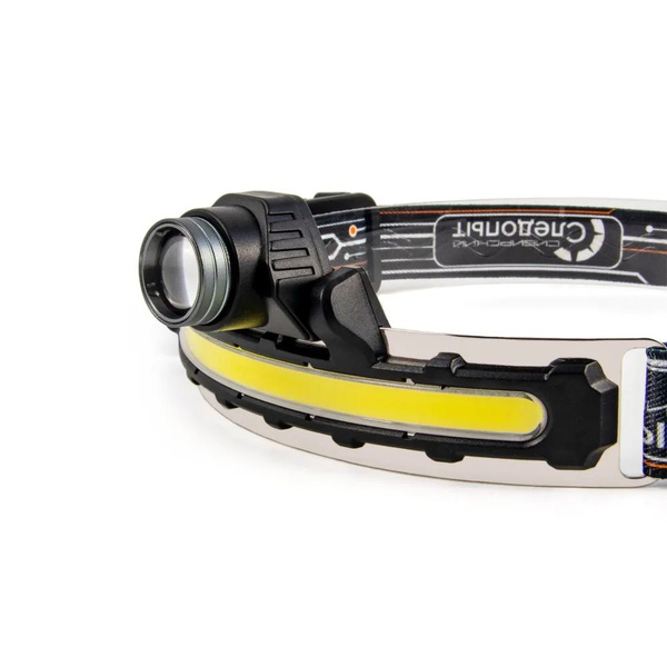 Фонарь налобный Сибирский Следопыт Floodlight (1 LED+1 СОВ, аккум. 220В)