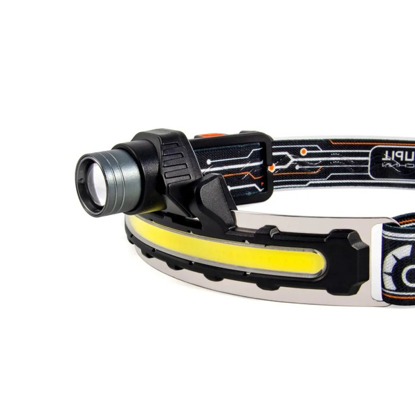 Фонарь налобный Сибирский Следопыт Floodlight (1 LED+1 СОВ, аккум. 220В)