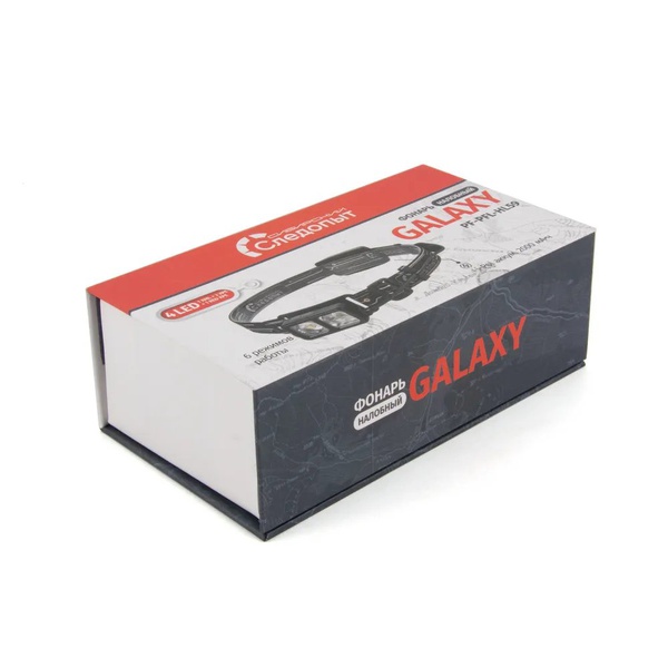 Фонарь налобный Сибирский Следопыт Galaxy (4 LED, аккум. 220В)