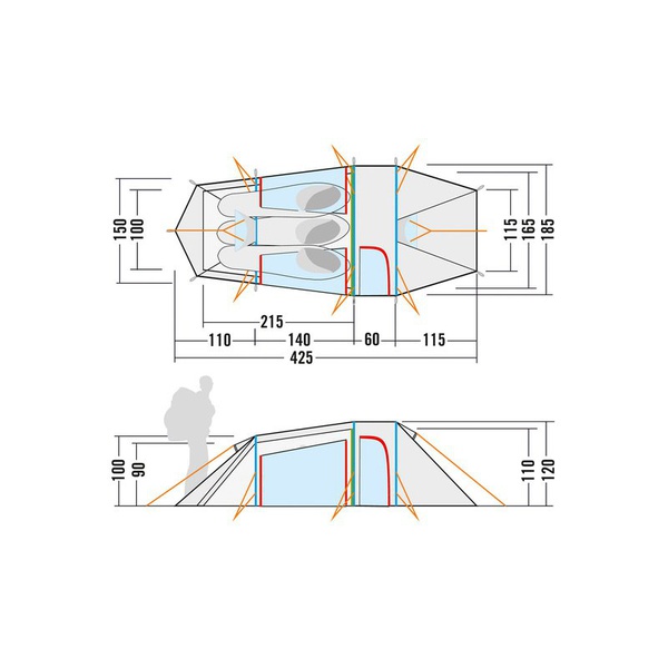 Палатка Tatonka Groenland 3 Vent