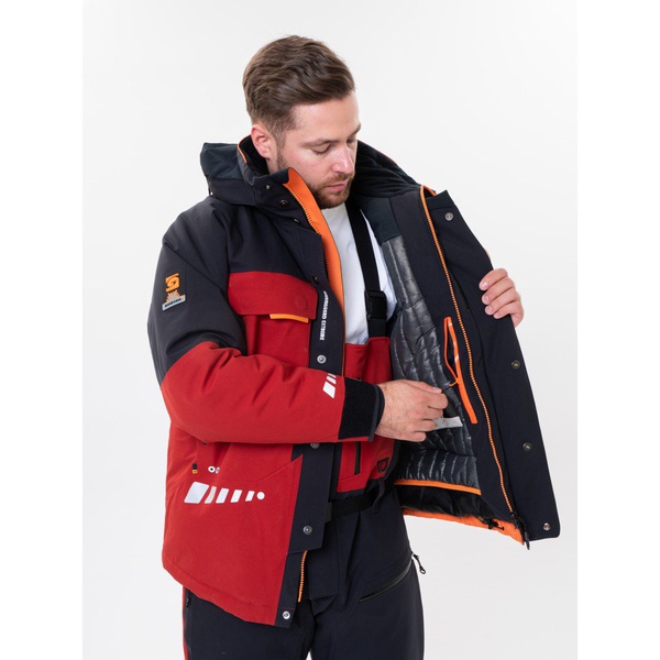 Костюм рыболовный Graff (до -50 ℃) красный/черный