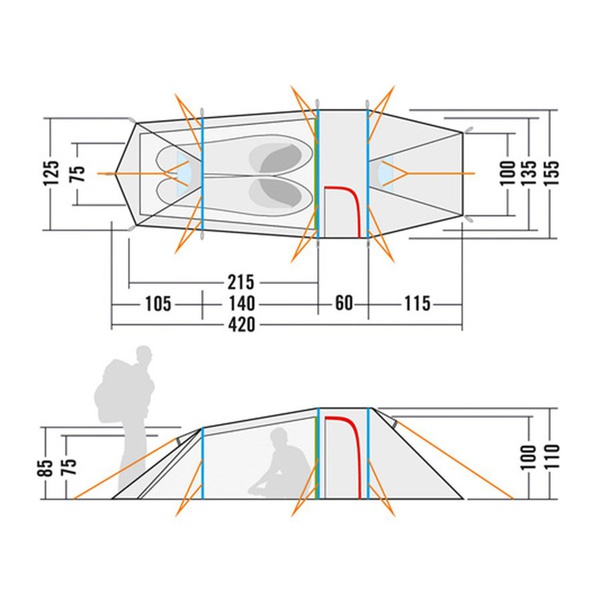 Палатка Tatonka Okisba