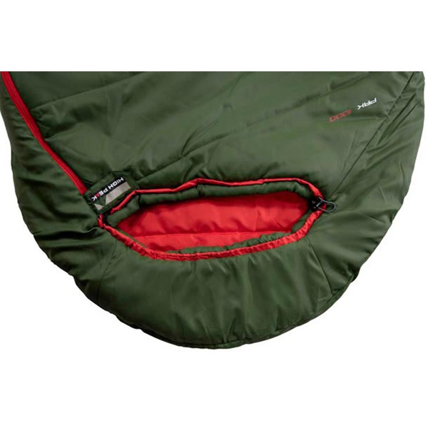 Спальный мешок High Peak Pak 600 green/red