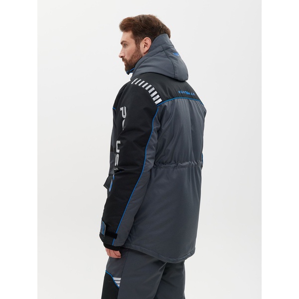 Костюм Huntsman Полюс Lux V-2 Серый/чёрный