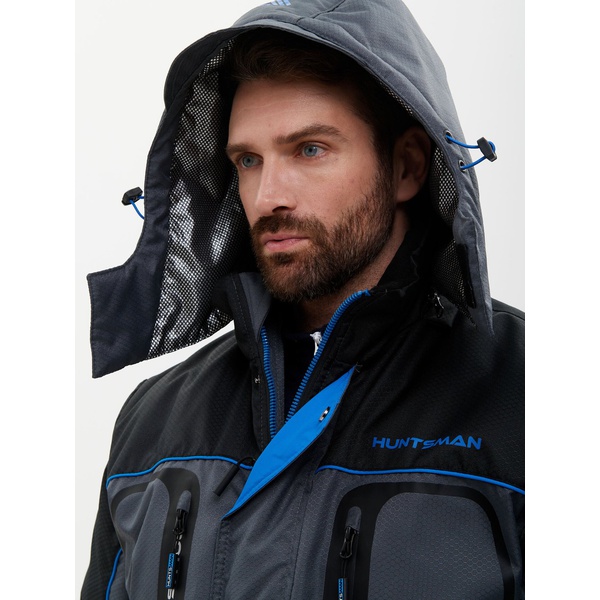 Костюм Huntsman Полюс Lux V-2 Серый/чёрный