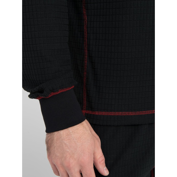 Термобелье Huntsman Thermoline фактурное чёрный