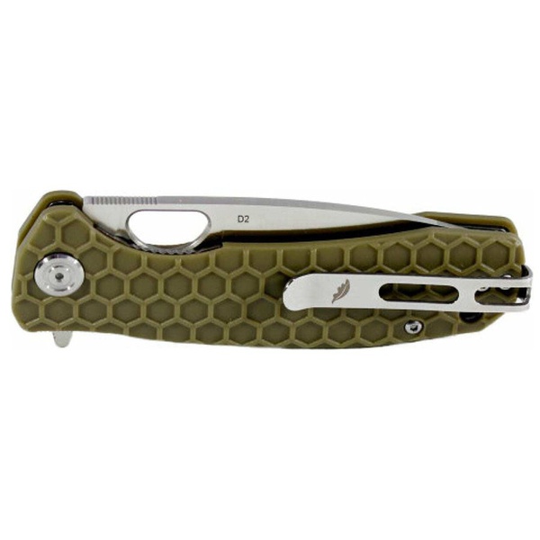 Нож Honey Badger Flipper L зелёный