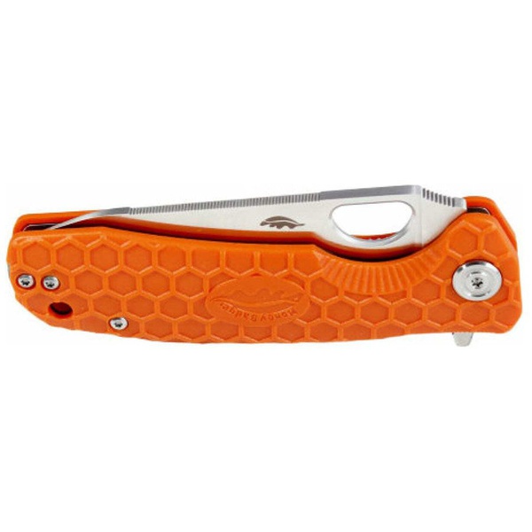 Нож Honey Badger Leaf M, D2 оранжевый
