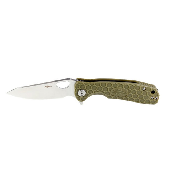 Нож Honey Badger Leaf M, D2 зелёный