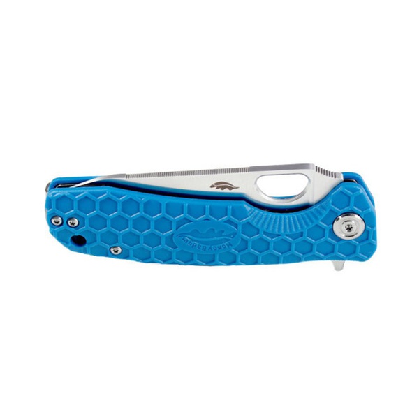 Нож Honey Badger Leaf L, D2 голубой