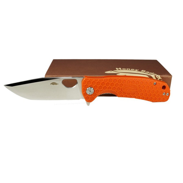 Нож Honey Badger Tanto M, D2 оранжевый