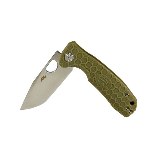 Нож Honey Badger Tanto M, D2 зелёный